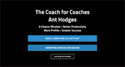 Desktop Screenshot of anthodges.com